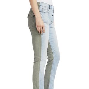 FRAME Le Beau Cargo Mix Boyfriend Pants